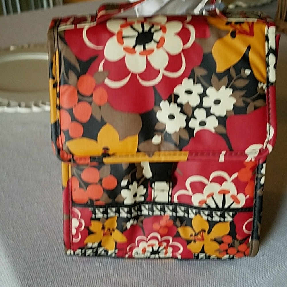 Vera Bradley Vinyl Floral Lunch Bag/Tote